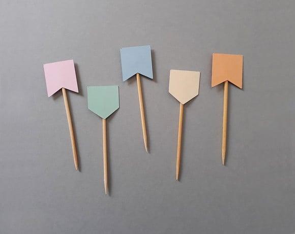 Mini Toppers Festa Junina Candy Colors