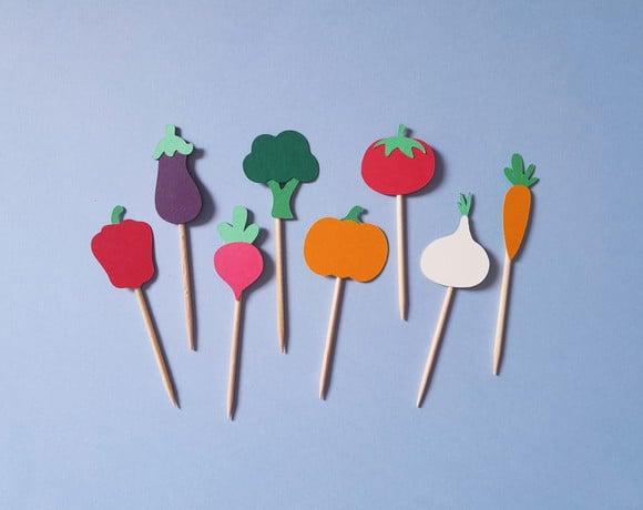Mini Toppers Legumes em Camadas