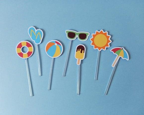 Mini Toppers Pool Party