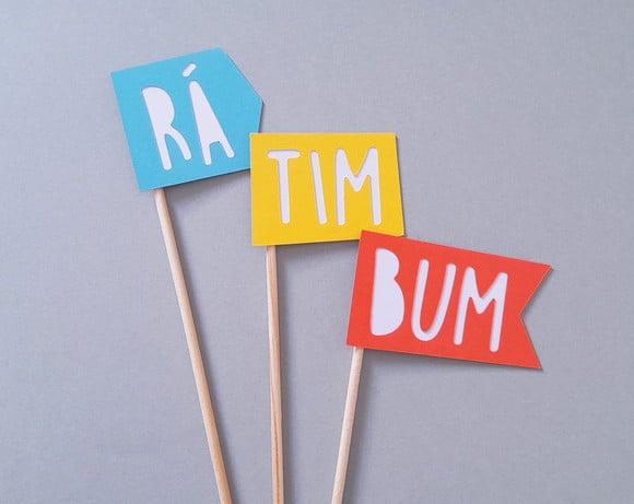 Kit Topo de Bolo Rá-tim-bum