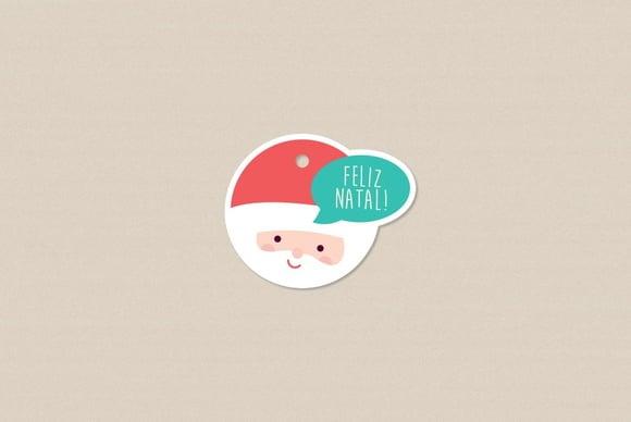 Tag para Presente de Natal