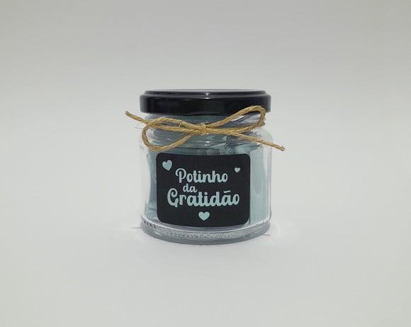 Presente para Professores - Potinho da Gratidão Vidro