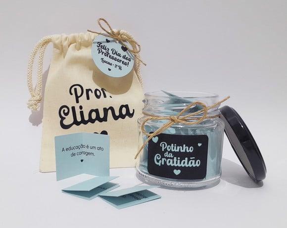 Presente Professores Gratidão com Embalagem Personalizada