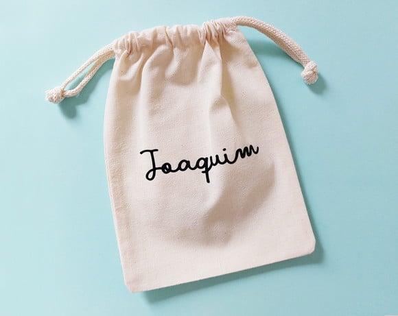 Saquinho Personalizado para Lembrancinha ou Porta Documento