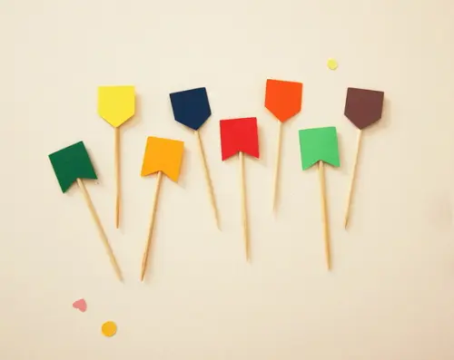 Kit com 24 Mini Toppers Festa Junina