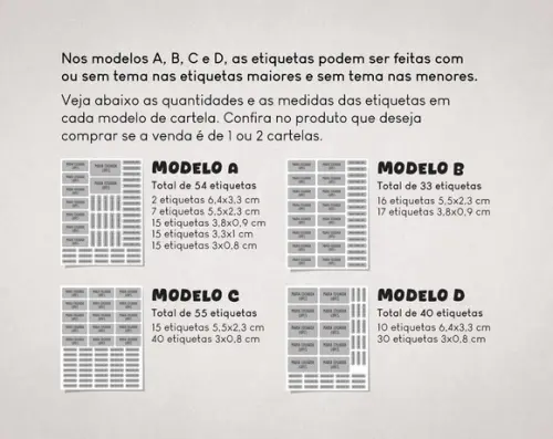 Etiquetas Materiais Escolares Stitch em Vinil