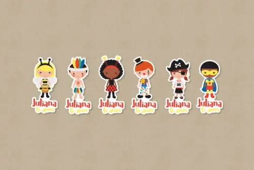 Adesivo Carnaval Personalizado