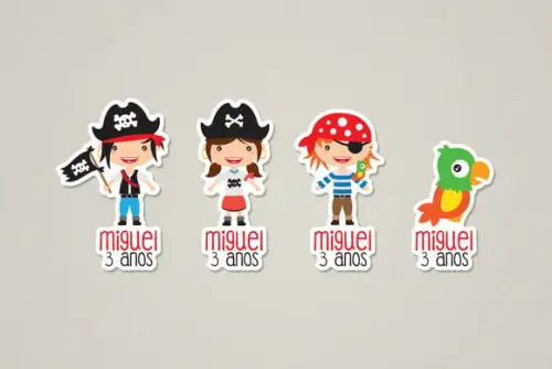 Adesivo Pirata Personalizado