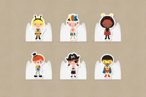 Forminha Carnaval Fantasias