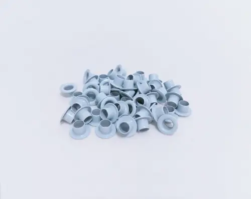 Ilhós Azul Clarinho de Alumínio (200 Unidades/até 2 Cores)
