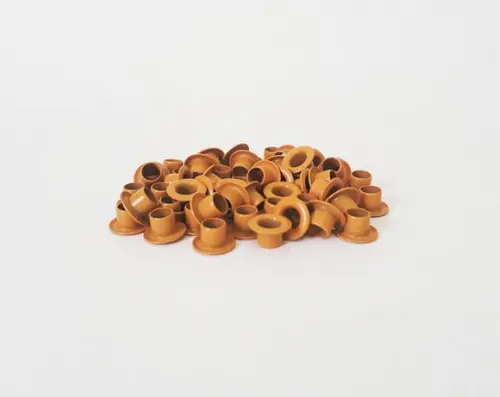 Ilhós Laranja de Alumínio (200 Unidades/até 2 Cores)
