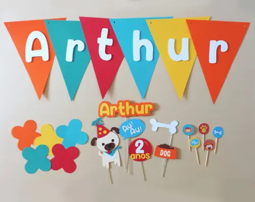 Kit Festa Cachorrinho - Só Um Bolinho