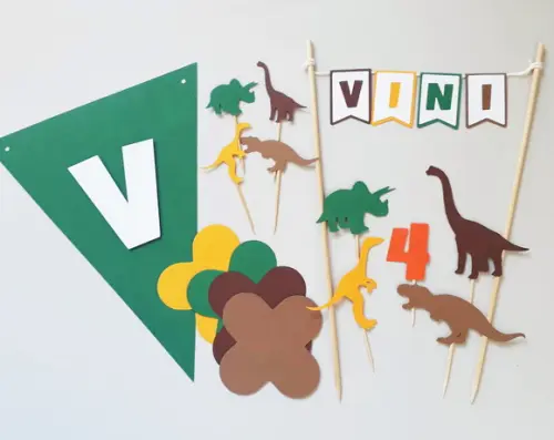 Kit Festa Dinossauros - Só Um Bolinho