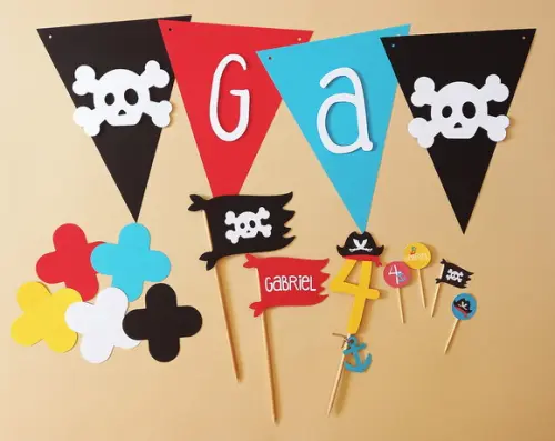 Kit Festa Pirata - Só Um Bolinho