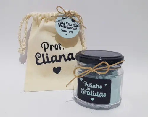 Presente Professores Gratidão com Embalagem Personalizada
