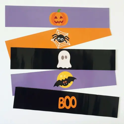 Rótulo Água Mineral Halloween