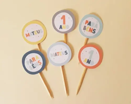 Mini Toppers sem Tema
