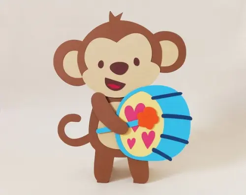 Display de Mesa Macaquinho com Bumbo