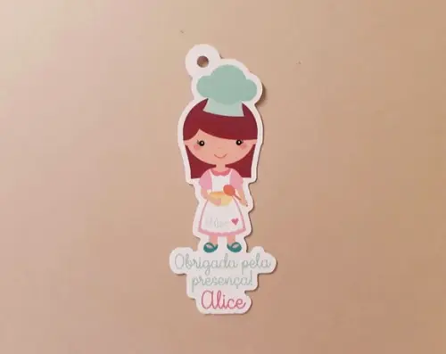 Tag Confeitaria para Sacolinha