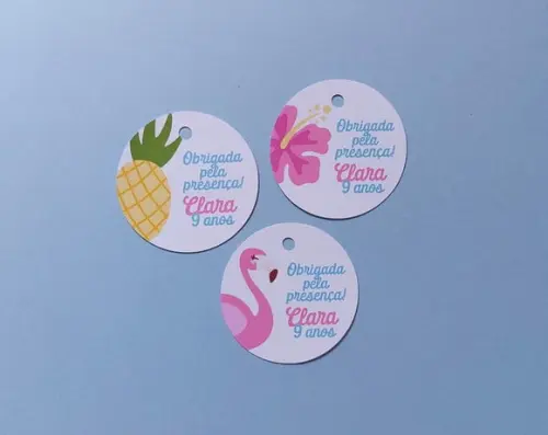 Tag de Agradecimento Pool Party