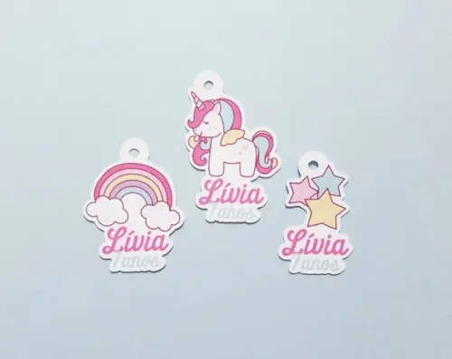 Tag Lembrancinha Unicórnio