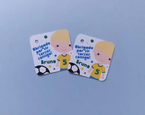 Tag para Lembrancinha Futebol
