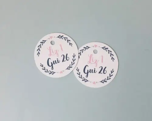 Tag Personalizada para Lembrancinha Raminhos