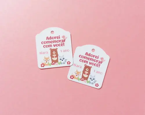 Tags para Lembrancinhas Floresta