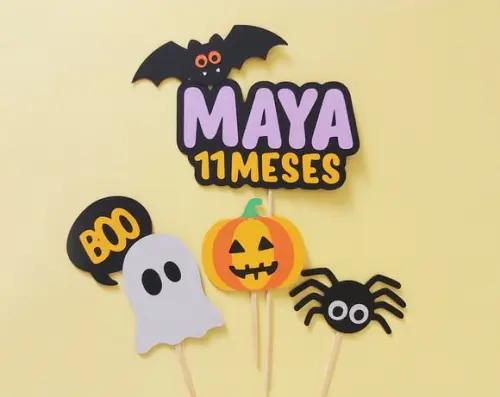 Topo de Bolo Halloween