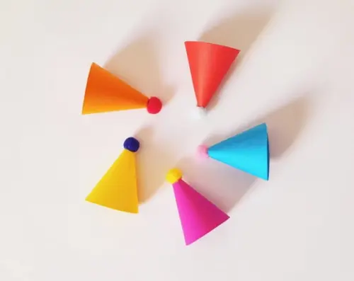 Topper Chapeuzinho com Pompom para Docinhos