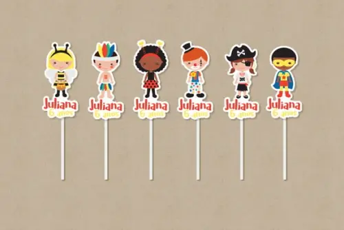 Topper Carnaval Personalizado