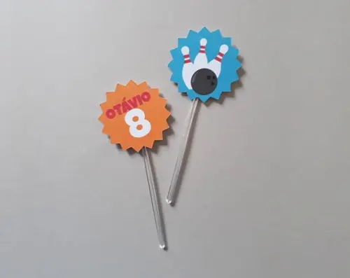 Topper Personalizado Boliche