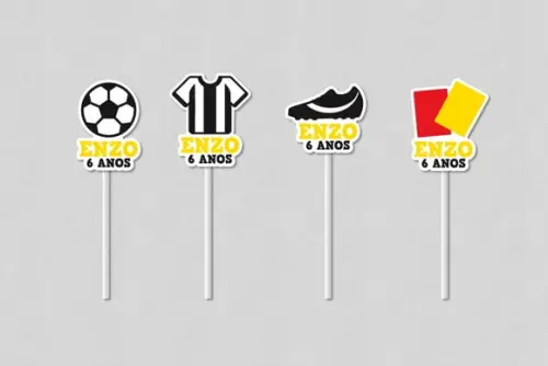 Topper Personalizado Futebol