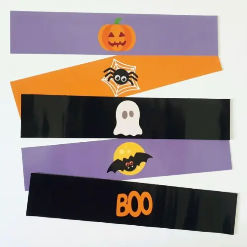 Rótulo Água Mineral Halloween
