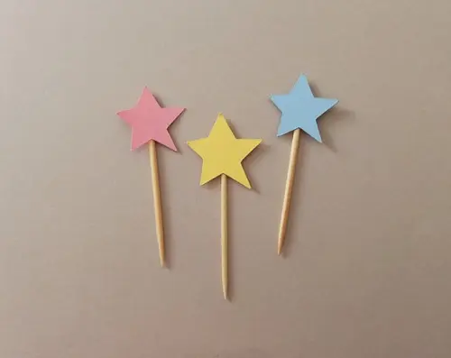 Mini Topper Estrelinha