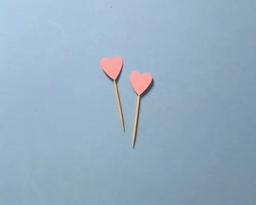 Mini Topper de Coração