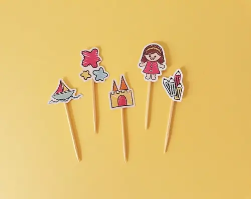 Mini Topper Desenhos de Criança