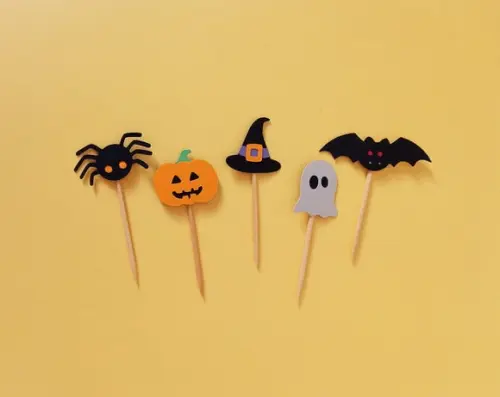 Mini Topper Halloween em Camadas