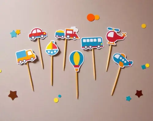 Mini Topper Meios de Transporte