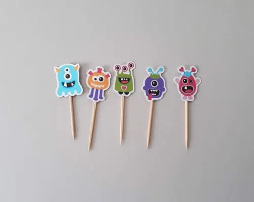 Mini Topper Monstrinhos