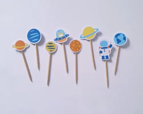 Mini Topper Planetas e Astronauta