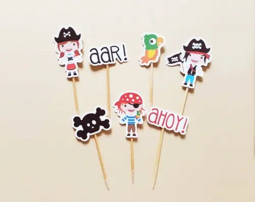 Mini Topper Pirata