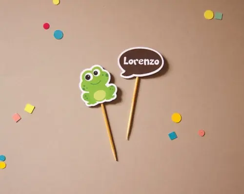 Mini Topper Sapinho