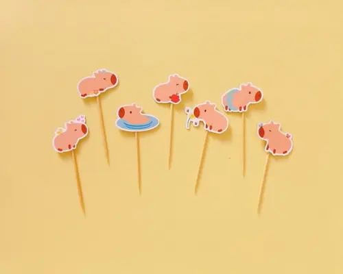 Mini Toppers Capivaras