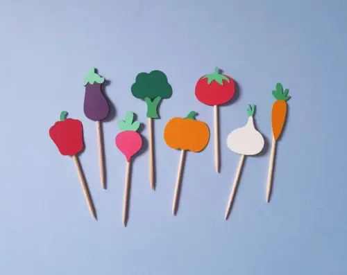 Mini Toppers Legumes em Camadas