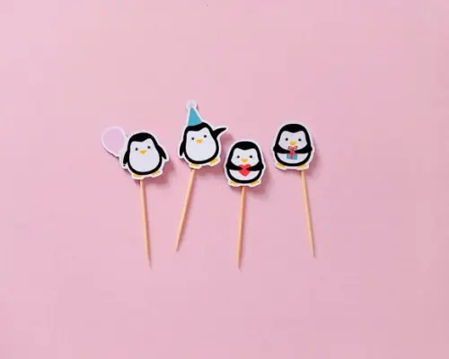 Mini Toppers Pinguins