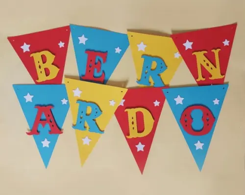 Bandeirola Circo - Valor Por Letra