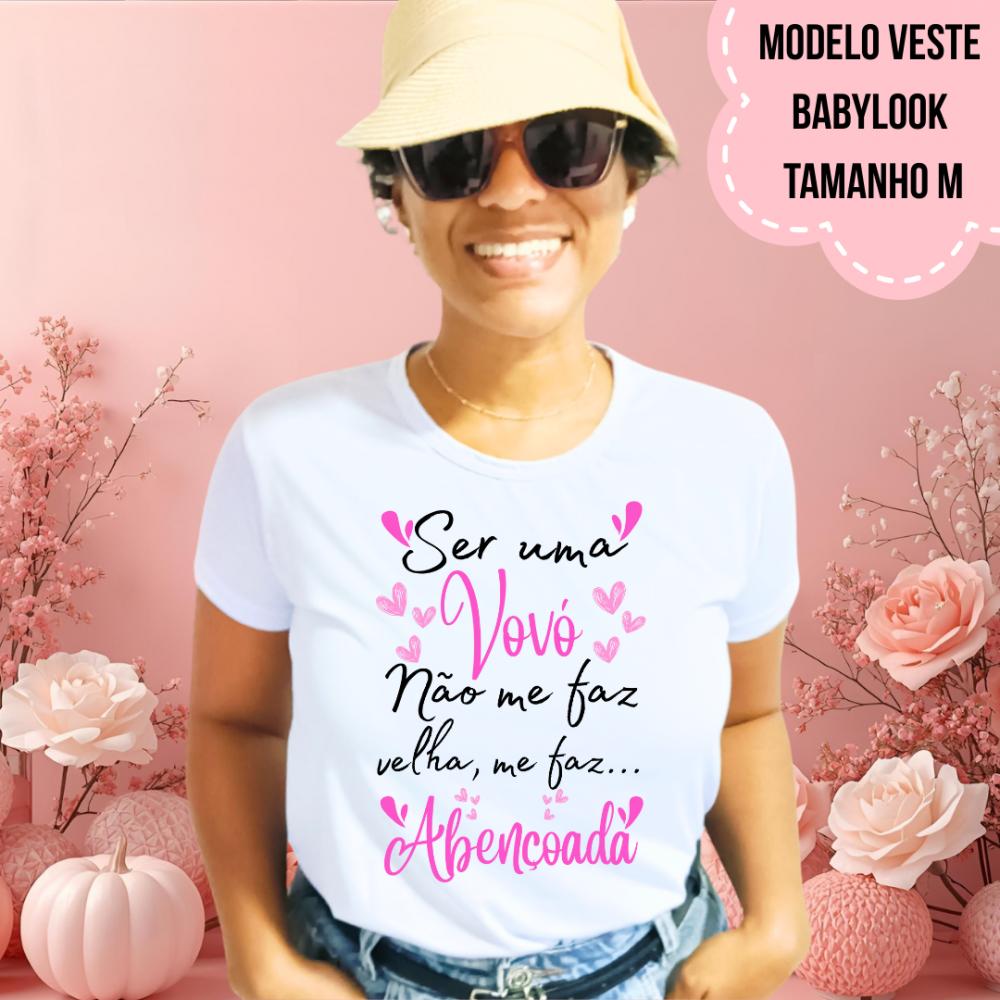 Camiseta Vovó Abençoada