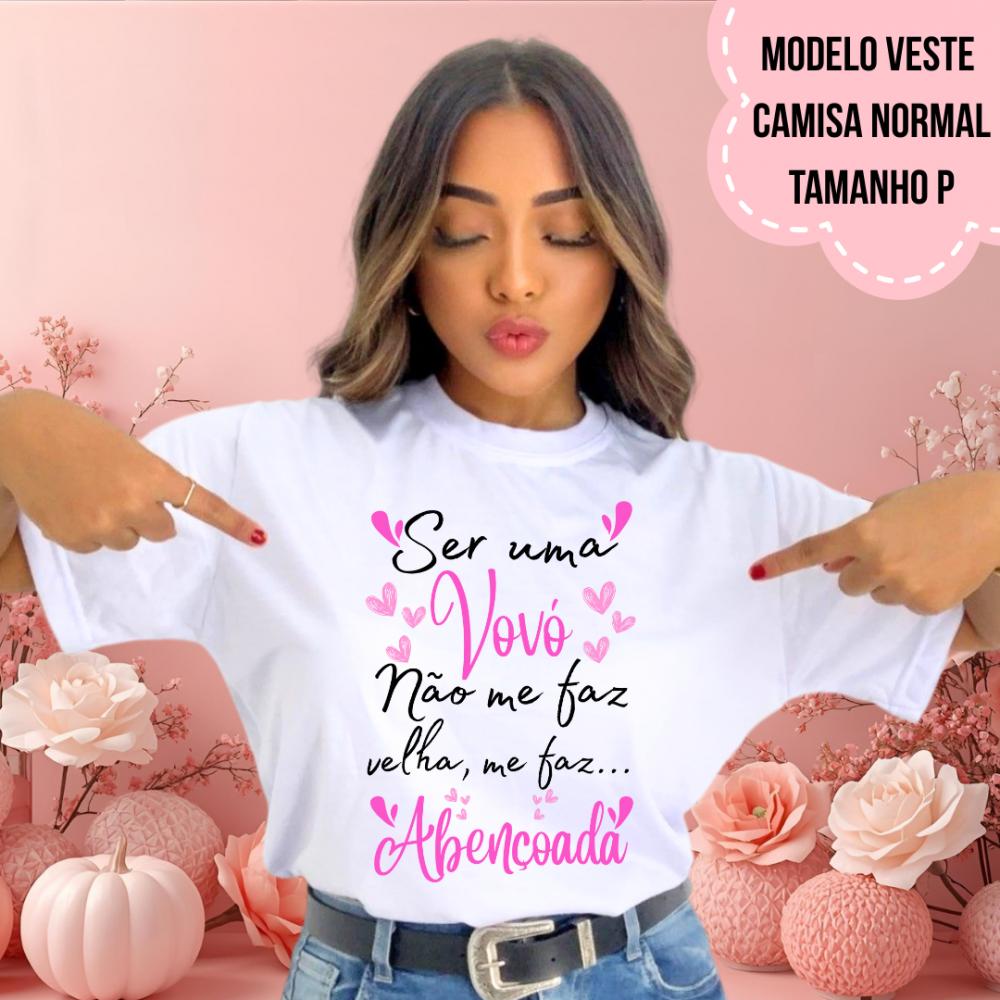 Camiseta Vovó Abençoada