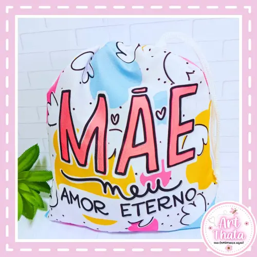 Saquinho 15x20 Personalizado Dia Das Mães